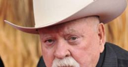 Wilford Brimley in a cowboy hat, exuding charm and wisdom, known for his memorable roles in film and television.