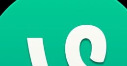 Vine logo on a vibrant green background, symbolizing the short video platform that revolutionized social media content.