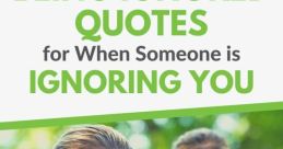 Ignored The first that comes to mind when thinking about being ignored is that of a vinyl record playing. The crackling of