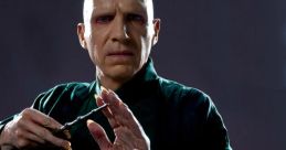 Voldemort The first you hear is a chilling chant of "Kill him! Voldemort, Voldemort!" The urgency in the voices sends