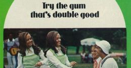 Wrigleys DoubleMint Chewing Gum Advert Wrigleys DoubleMint Chewing Gum Advert 