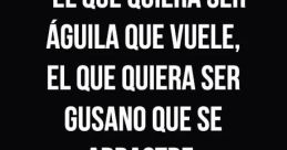 El Que Quiera The iconic of "El que quiera" rings out with a power that demands attention. It is a rallying cry, a call