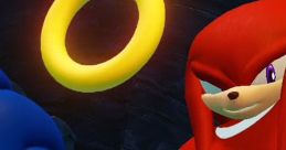 Sonic and Knuckles team up, facing challenges in a vibrant adventure scene with a glowing ring.