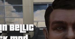 Niko Bellic character from GTA IV showcased in a custom mod, highlighting detailed graphics and iconic appearance.