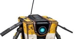 Claptrap collectible figurine from Borderlands, featuring iconic design and bold yellow color, perfect for fans and collectors.