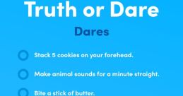 Dare Dare The first that fills the room is a challenging voice declaring, "I Dare you." It's an invitation to step up and