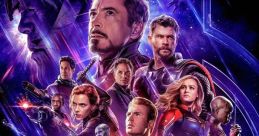 Stellar ensemble of Avengers in "Endgame," featuring Iron Man among iconic Marvel heroes ready for the ultimate battle.