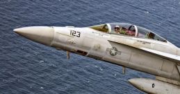 F-—18 The Agusticidad of the F-18 is truly remarkable. The roar of its engines can be heard from miles away, a powerful