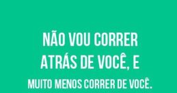 Corre Não The of "Não é correto mudar indicador" resonates with a sense of caution and warning. It is a sharp and distinct