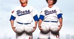 Trey Parker and Matt Stone in BASEketball, a comedy blending sports and humor, with a quirky poster design.