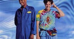 Half Baked movie poster featuring two friends smiling in colorful outfits, promoting a comedic adventure about cannabis culture.