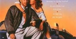 Kevin Costner and Susan Sarandon in Bull Durham, a classic romantic sports film about love and baseball.