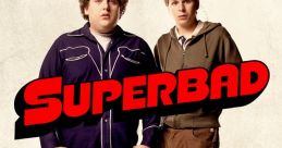 Iconic duo from Superbad movie, showcasing their unique styles and comedic vibe, symbolizing high school adventures.