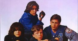 The Breakfast Club movie poster featuring iconic characters in a dramatic group pose, highlighting themes of youth and self-discovery.