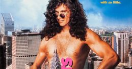 Howard Stern's "Private Parts" movie poster featuring a humorous take on celebrity and urban life in NYC.