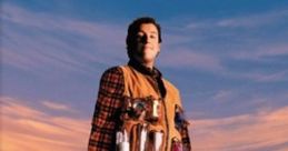 Adam Sandler stars in The Waterboy, equipped with water bottles at a football field, promoting high-quality hydration.