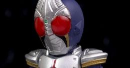 Kamen Rider figure from 仮面ライダーシリーズ 8, showcasing detailed design and iconic red eyes, perfect for collectors.