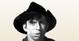 Slim Pickens in cowboy attire, wearing a hat, capturing his iconic role in classic Western films.