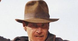 Indiana Jones wielding his iconic whip, showcasing his adventurous spirit and heroic demeanor in a thrilling scene.