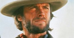 Clint Eastwood as Josey Wales, a determined cowboy with a rifle and revolvers, embodying the spirit of the Wild West.