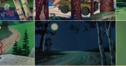 Scenes from "Hey There, It's Yogi Bear" (1964), featuring Yogi and friends in various adventures and iconic moments.