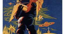 Classic 1956 "Forbidden Planet" movie poster featuring Robby the Robot, vibrant colors, and iconic sci-fi design elements.