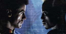 Stallone and Snipes face off in "Demolition Man," a thrilling sci-fi action film set in a dystopian future.