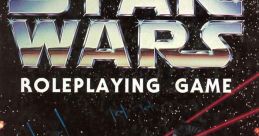 Star Wars Roleplaying Game second edition cover featuring space battles and starships by West End Games.