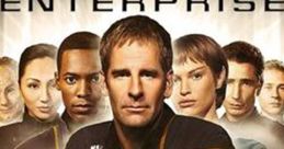 Star Trek Enterprise Season Four cast featuring Captain Archer and crew against a cosmic backdrop.