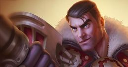 Jayce from League of Legends showcasing his imposing stance and mechanical weapon, embodying strength and innovation.