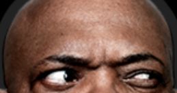 Close-up of Samuel L. Jackson's expressive face, showcasing his iconic serious expression and intense gaze.