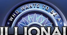 Logo of 'Who Wants to Be a Millionaire' game show, featuring iconic design and vibrant colors, symbolizing wealth and knowledge.