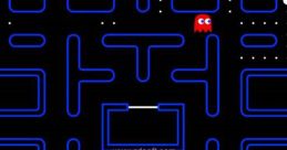 Classic Pac-Man gameplay with colorful ghosts, pellets, and a high score of 4350, showcasing the iconic maze challenge.