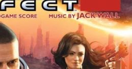 Mass Effect 2 cover art featuring characters, showcasing intense sci-fi action and Jack Wall's original game score.