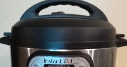 Instant Pot on the counter with digital display showing "OFF," perfect for quick meal prep and fun cooking adventures.