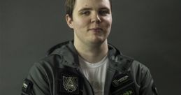 AdmiralBulldog in a stylish esports jacket, showcasing team logos and branding, representing Dota 2 gaming culture.