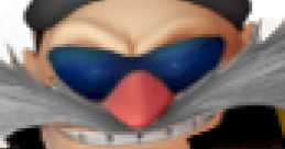 Dr. Eggman Nega smirks confidently, showcasing his signature glasses and mustache from Mario & Sonic at the Olympic Winter Games.