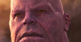 Thanos with a stern expression, embodying the essence of popular Thanos memes from Marvel's cinematic universe.