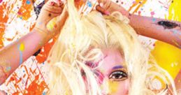 Nicki Minaj's vibrant cover art for "Pink Friday Roman Reloaded (Bonus Tracks)" featuring colorful splashes and bold design.