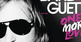 David Guetta's "One More Love" cover art featuring a stylish man in sunglasses, capturing the essence of modern dance music.