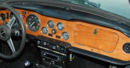 Triumph Tr6 Sports Car, 1971 (Interior) Triumph Tr6 Sports Car, 1971 (Interior) clips and effects, available to play and