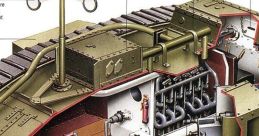 1916 World War I Mk. V Tank (Interior) 1916 World War I Mk. V Tank (Interior) clips and effects, available to play and