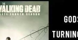 The Walking Dead Season 4 cover featuring 'God's Turning' from Songs of Survival Vol. 2, evoking a haunting atmosphere.