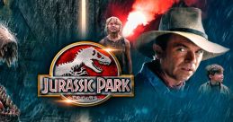 Jurassic Park pinball art featuring iconic scenes, characters, and thrilling dinosaur action for Park FX enthusiasts.