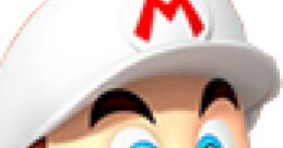 Cheerful Mario character from Mario Kart Arcade GP DX, showcasing his iconic hat and vibrant blue eyes.