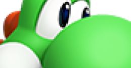 Cheerful Yoshi character featuring vibrant green color, known from Mario & Sonic at the Olympic Winter Games series.