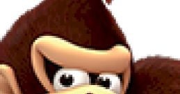 Donkey Kong smiling widely, showcasing his playful personality from Mario & Sonic at the Olympic Winter Games.