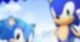 Sonic the Hedgehog characters in vibrant landscape, showcasing fun and adventure in the classic Sonic Game series.