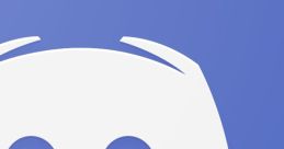 Discord logo on a blue background, popular among gamers and meme creators for sharing content and jokes.