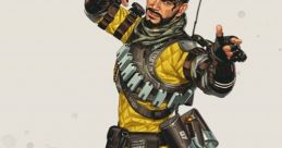 Mirage from Apex Legends, showcasing his unique outfit and playful pose, ready for action in the battle royale world.